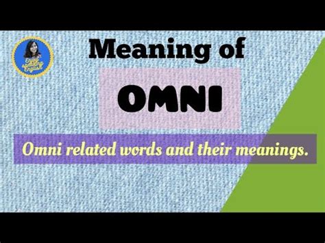 pomni|what does omni meaning.